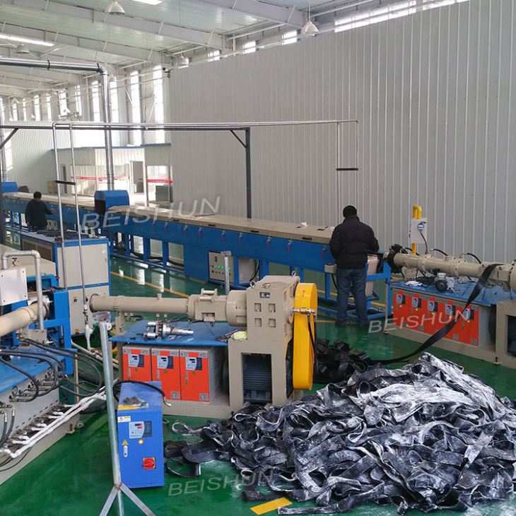 Cold Feed Rubber Extruder Machine